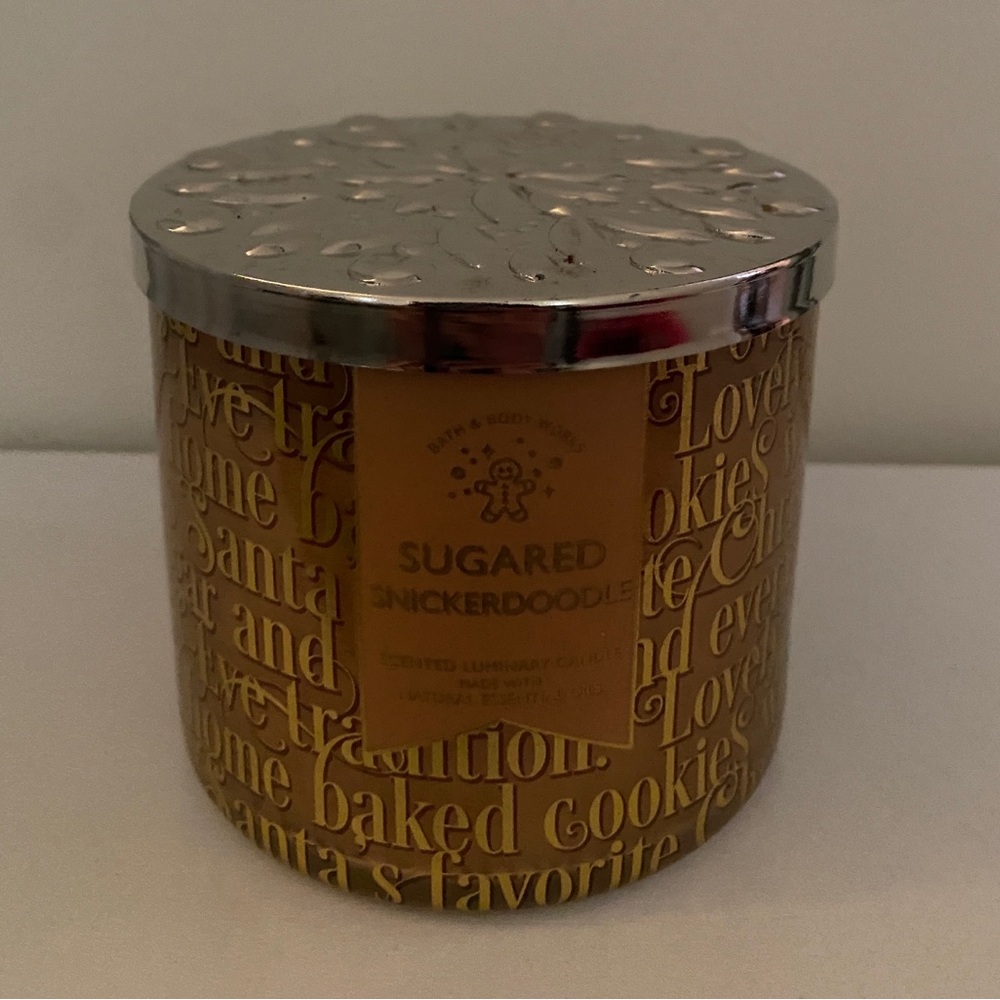 Bath & Body Works Sugared Snickerdoodle Scented Candle